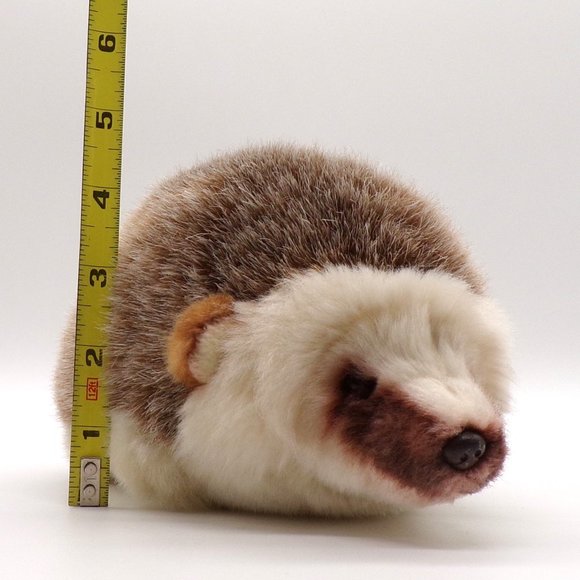 Demdaco Nat & Jules Hedgehog Plush Realistic Stuffed Animal Wildlife 2016 - Picture 8 of 9
